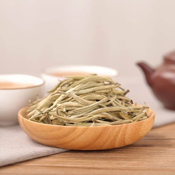 Premium YunNan JingGu White Tea Silver Needle Bai Hao Yin Zhe white tea