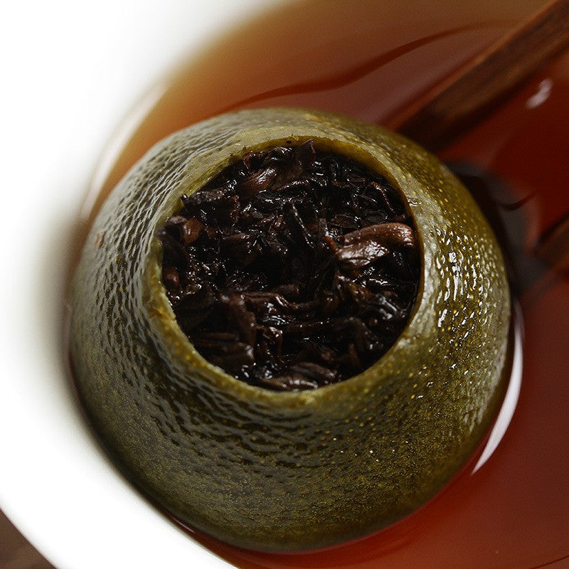 250g Small Green Mandarin Orange Pu'er Tea Ganpu Tea Chenpi Pu'er Ripe Tea