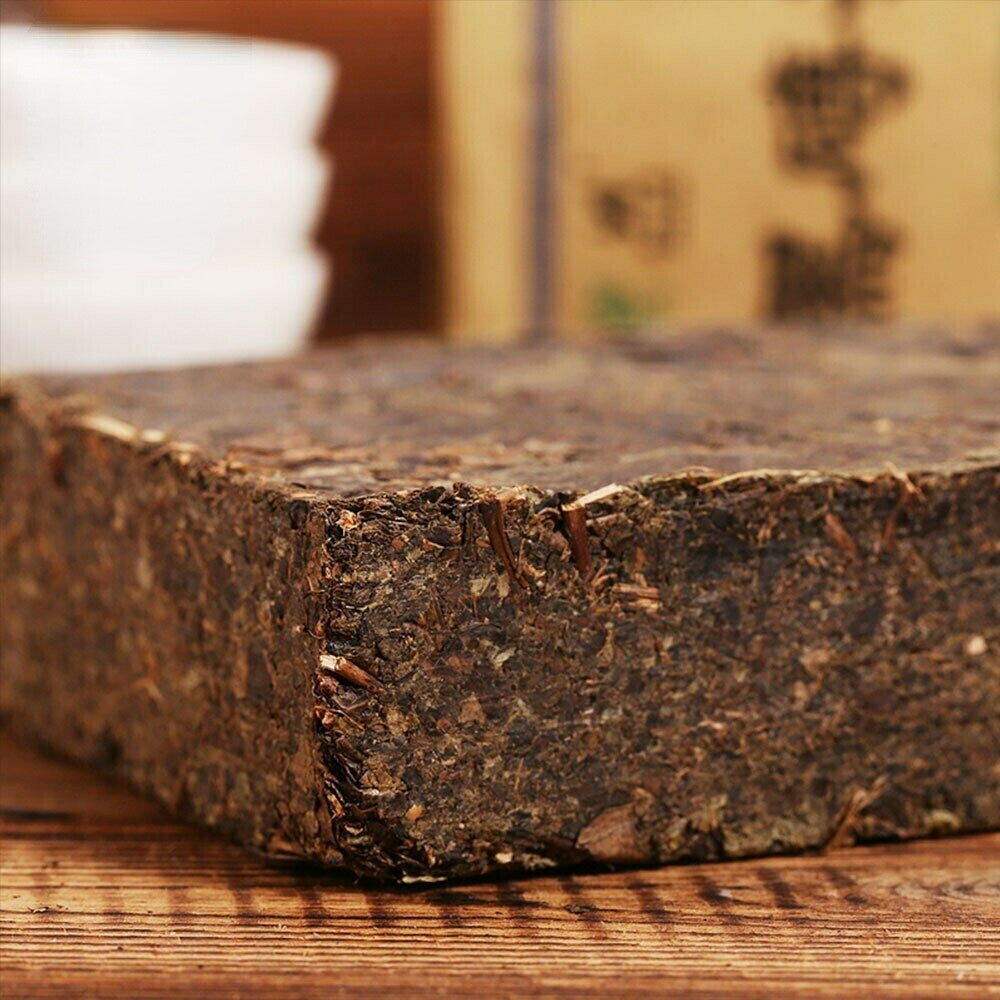 Anhua Baishaxi Hei Zhuan Cha Dark Tea Brick Tea Top Grade China Tea 400g