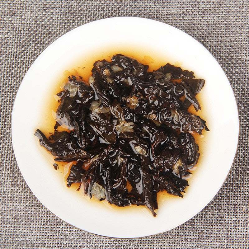 100g Authentic Jasmine Pu'er Tea Ripe Tea Aged Fragrant Premium Small Tea Cake