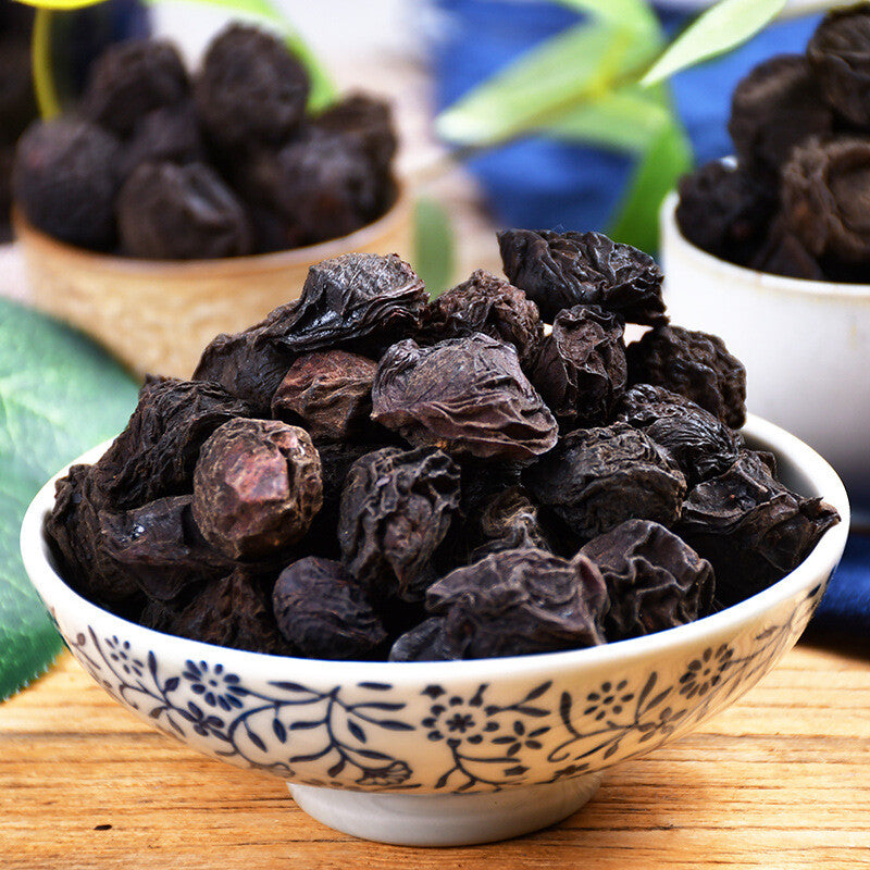 Organic Herbal Tea Wu Mei Gan Herbs Tea Health Care Chinese Dried Ebony Tea 300g