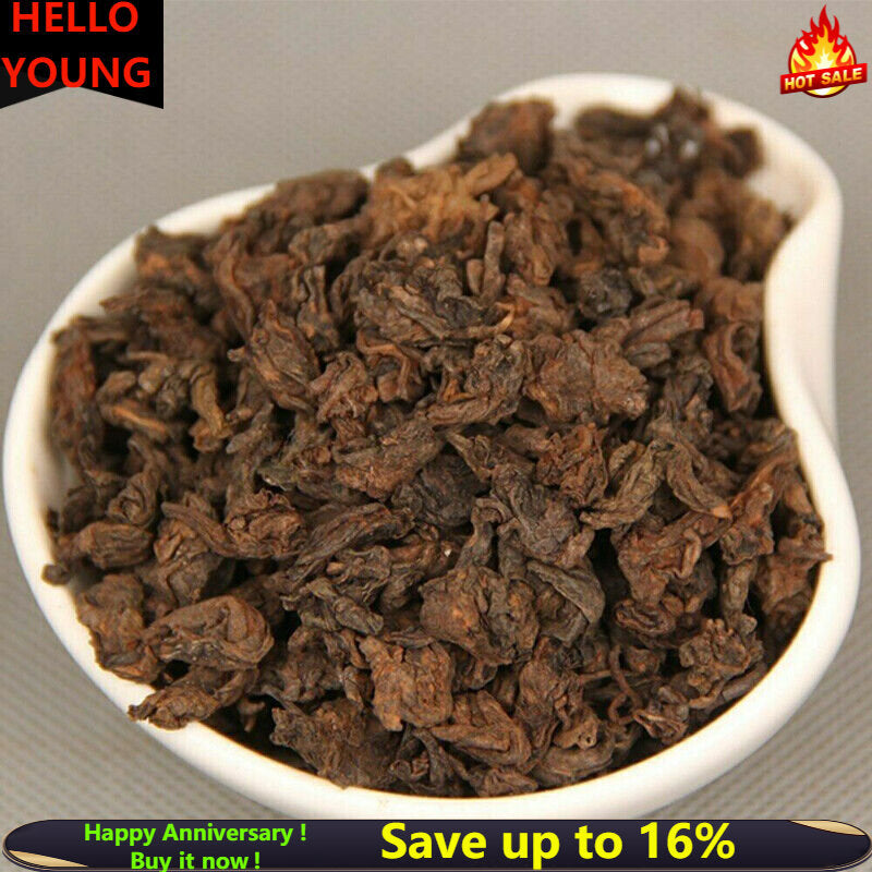 Yunnan Mini Old Ripe Puer Tea 2018 Muzhi Pearl Lao Cha Tou Shu Puer Tea 200g