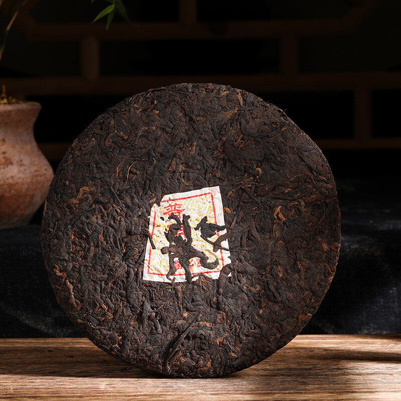 357g Yunnan Tea Puerh Tea 2008 Puerh Tea Cake Ripe Puerh Tea