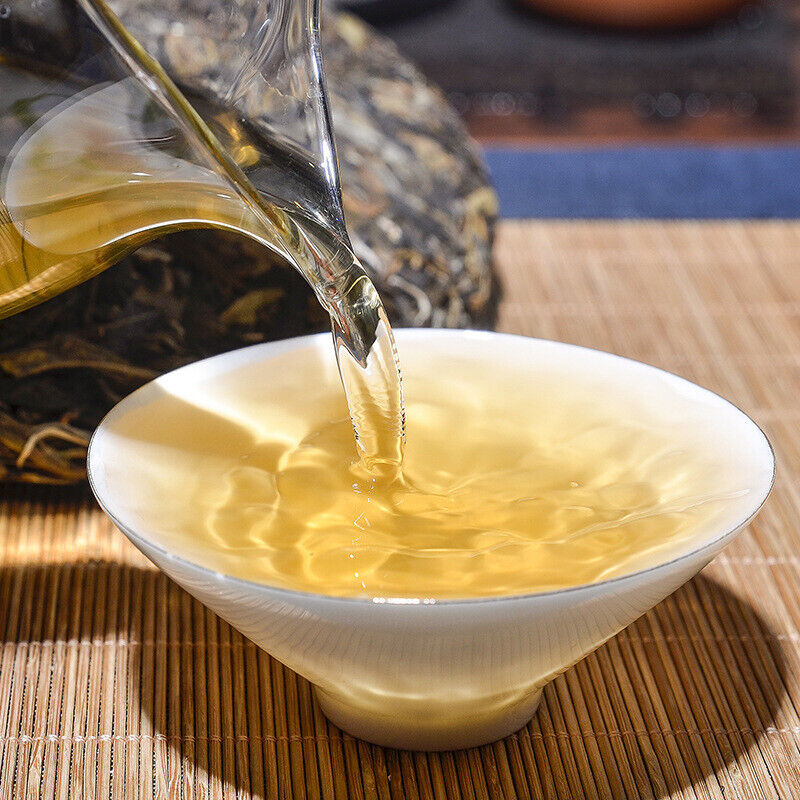 Green Tea Health Care 357g Yunnan Pu-erh Tea Cake Yiwu Ancient Tree Cha Tea