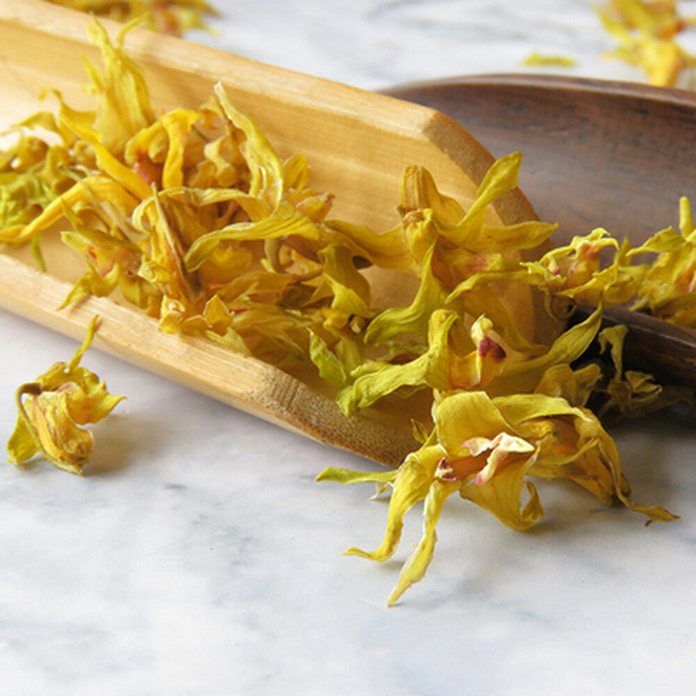 20g Dendrobium Wild Flowers Herbal Tea Natural Shihu Fengdou Blossom Dendrobii