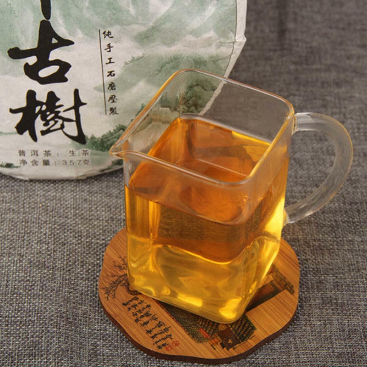 cha Puerh Tea Old Ancient Tree Mingqianchun Handmade Tea Health Care Sheng Cha