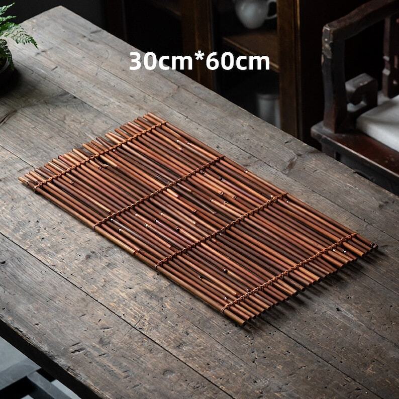 Handmade Bamboo Tera Mat|Tea Coasters|Tea Cushion|Tea Table|Tea Accessories