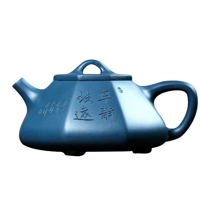 200ml Yixing Zisha Tea Teapots Handmade Xishi Tea Pot Kettle Tea Set