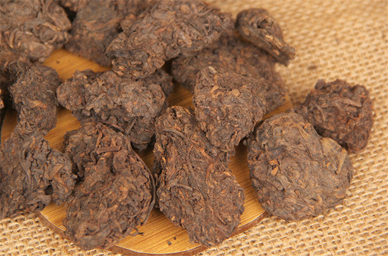 Chinese Pu-erh tea Old Chen tea 200g cooked pure Tuo green food healthy Shu tea