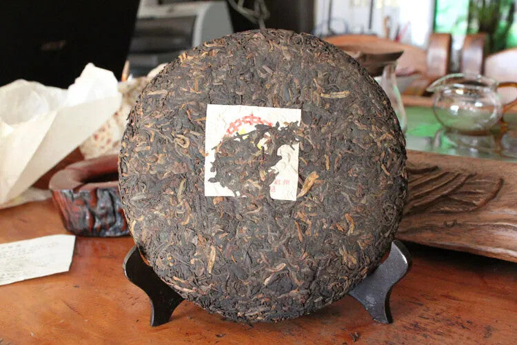 Ripe Tea Oldest Old Puer Tea, Dull Red Sweet Honey Puerh Tea Old Puerh Tea 357g