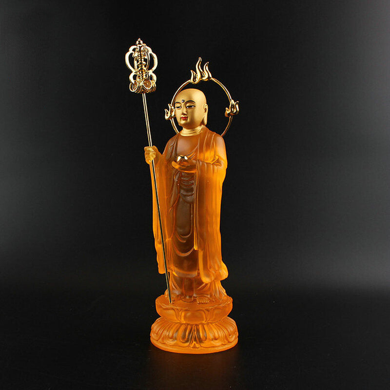 23.5cm Ksitigarbha Buddha Statue Buddhist Worship Buddhist Altar Decoration