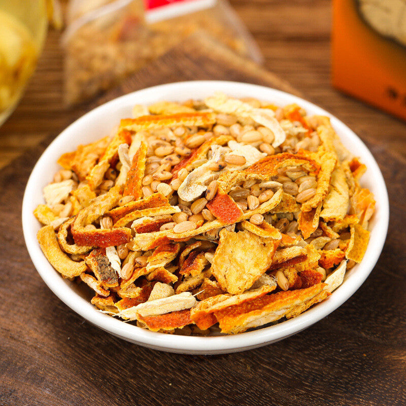 160g Chen Pi Ginger Rice Tea Fried Ginger Rice Tea Infusion Ginger Silk Rice Tea