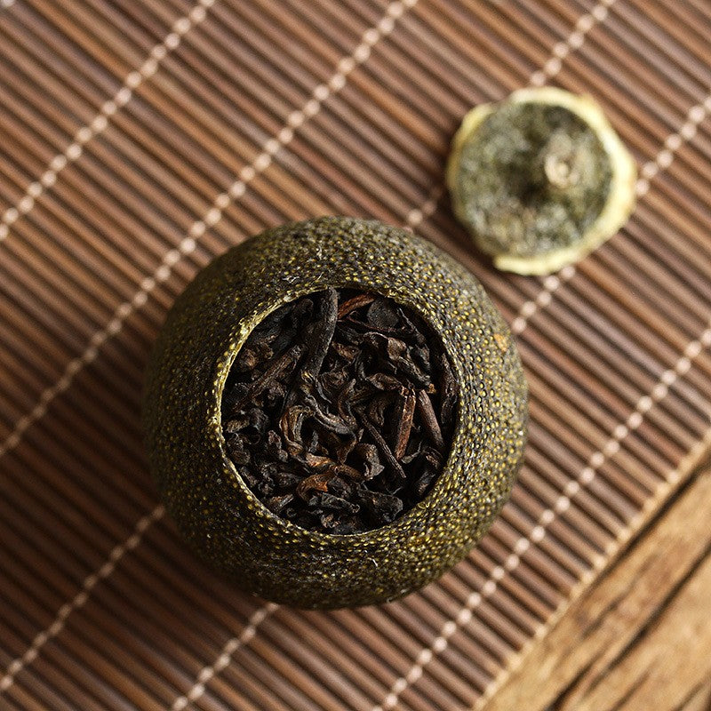 250g Small Green Mandarin Orange Pu'er Tea Ganpu Tea Chenpi Pu'er Ripe Tea
