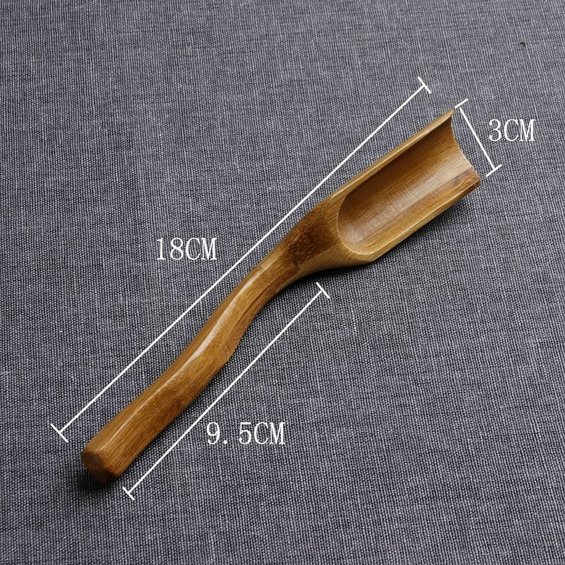 1Pc Natural Bamboo Tea Spoon For Tea Coffee Honey Sauce Spoon Kitchen Tools tea