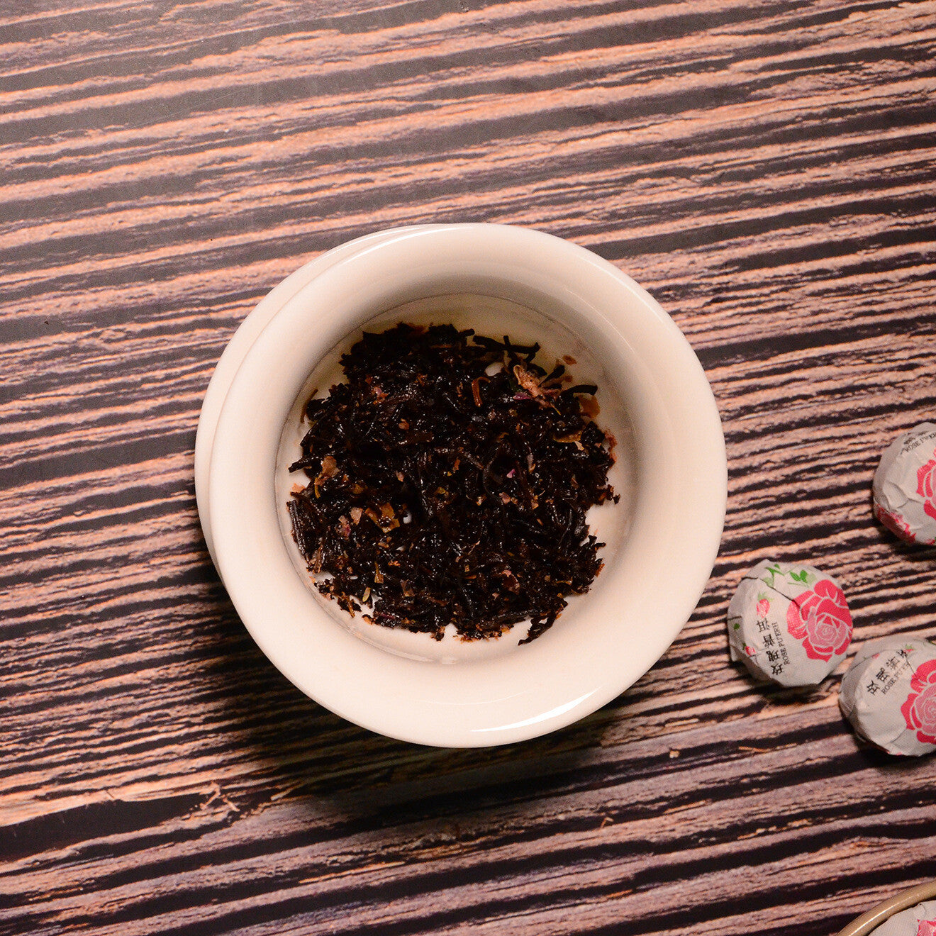 500g Yunnan Pu'er Tea Leaves Jindian Tea Factory Rose Flavor Small Tuo Tea Ripe