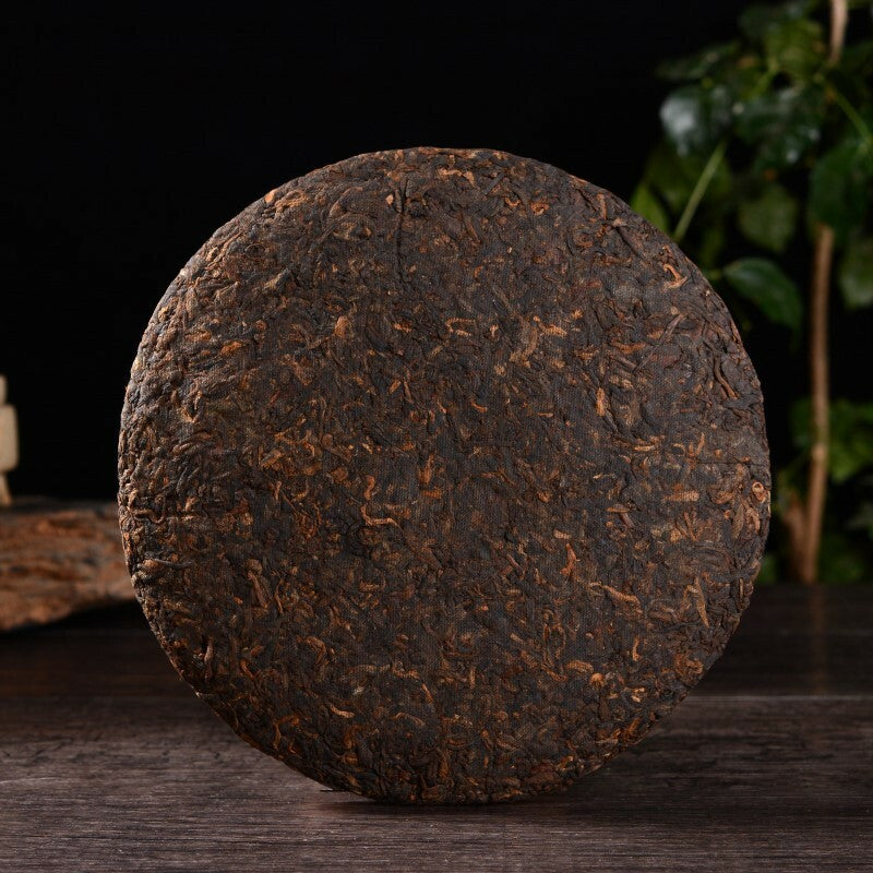 Top Chinese Dark Tea Puerh Tea Cake 357g Pu'er Ripe Tea Chinese Organic Big Leaf