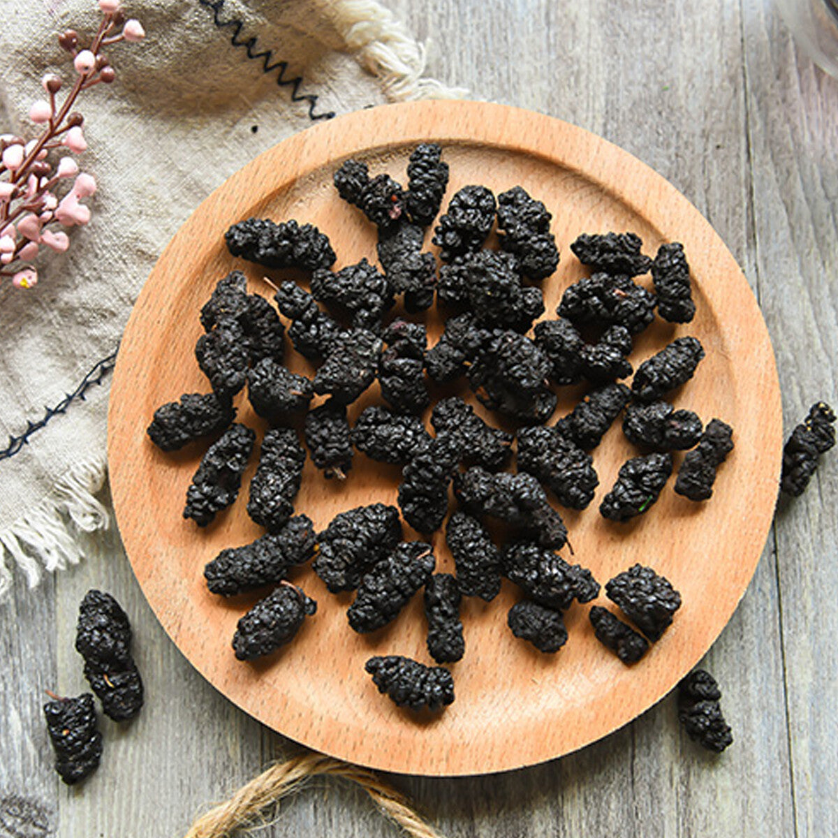 Black Mulberry Tea Enriching Blood Health Care Natural Dried Mulberry Fruit Tea
