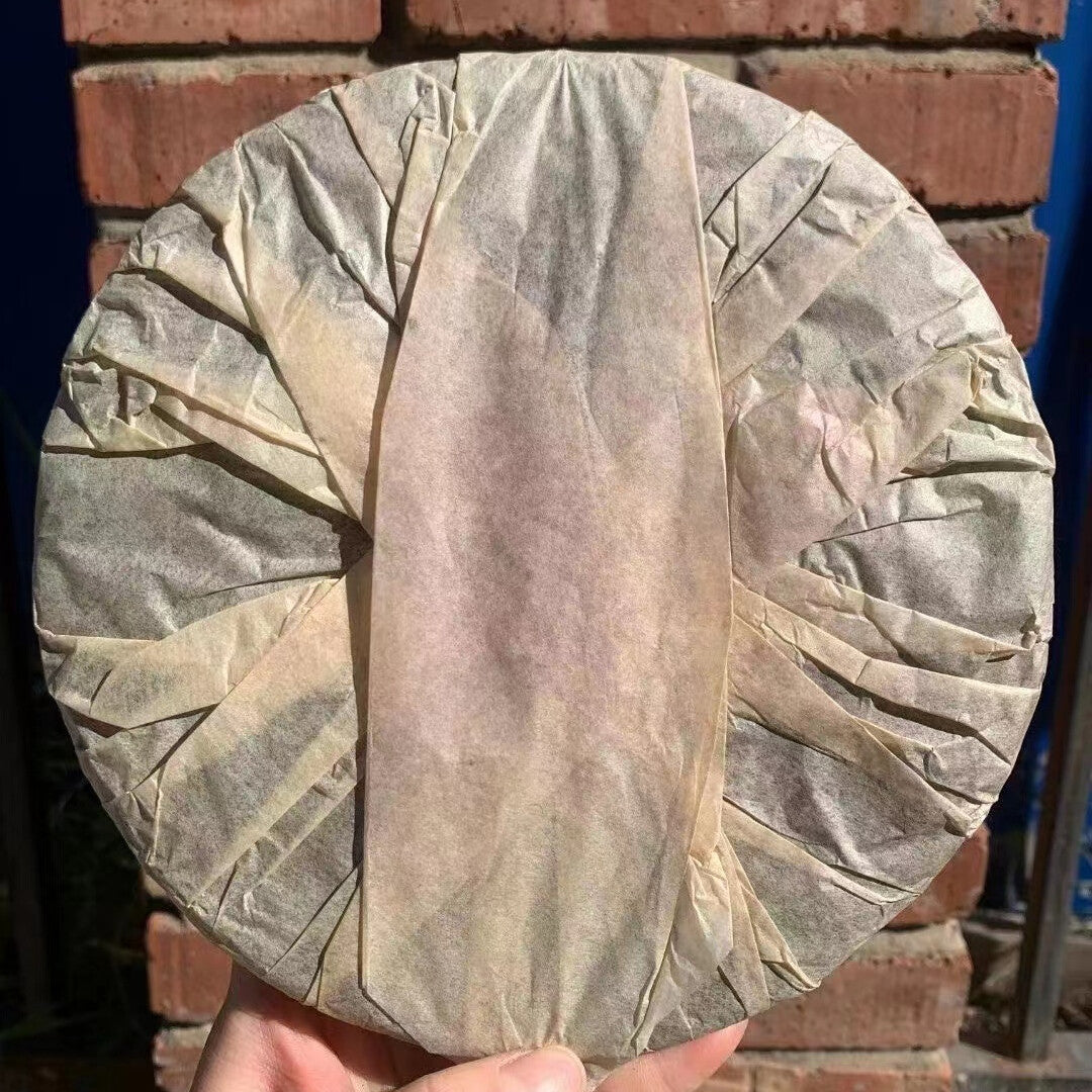 357g Yunnan Raw Pu'er Tea Cake Bingdao Mushu Pu-erh Tea Cake Big Leaf Puerh Tea