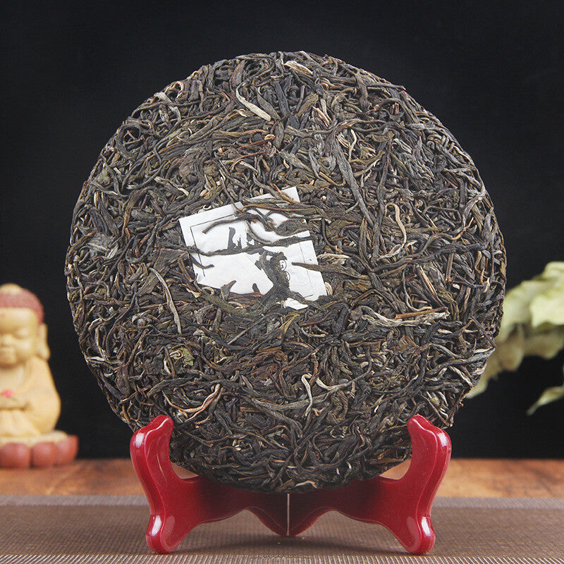 High Quality Menghai Ancient Tree Pu-erh Green Tea Tea Brick Pu'er Cha Tea 357g
