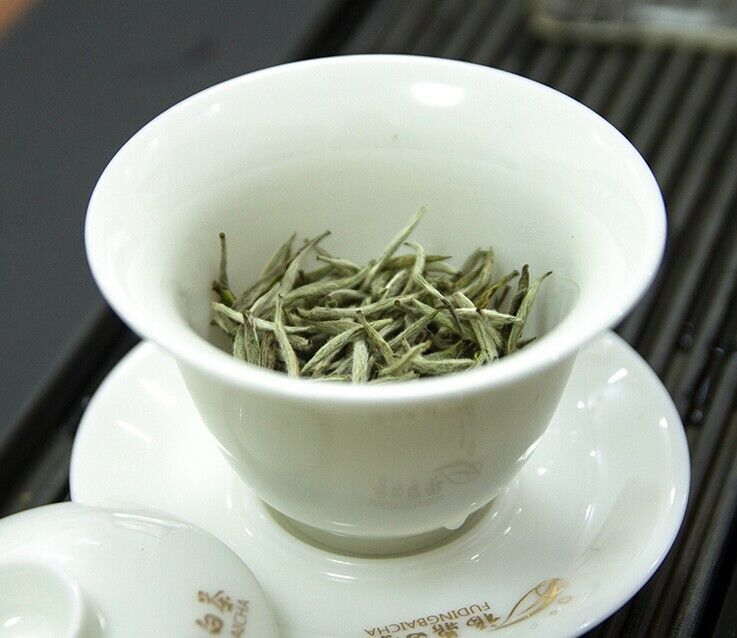 Spring 2023 New Tea Silver Needle White Tea Alpine Baihao Yin Zhen Tea -