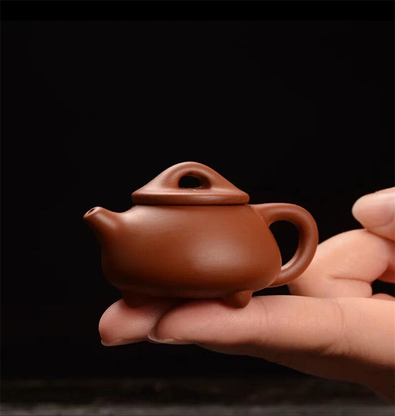 Mini Tea Pot Yixing Zisha Clay Tea Pet Home Decoration On Tea Tray Pot Tea Plays