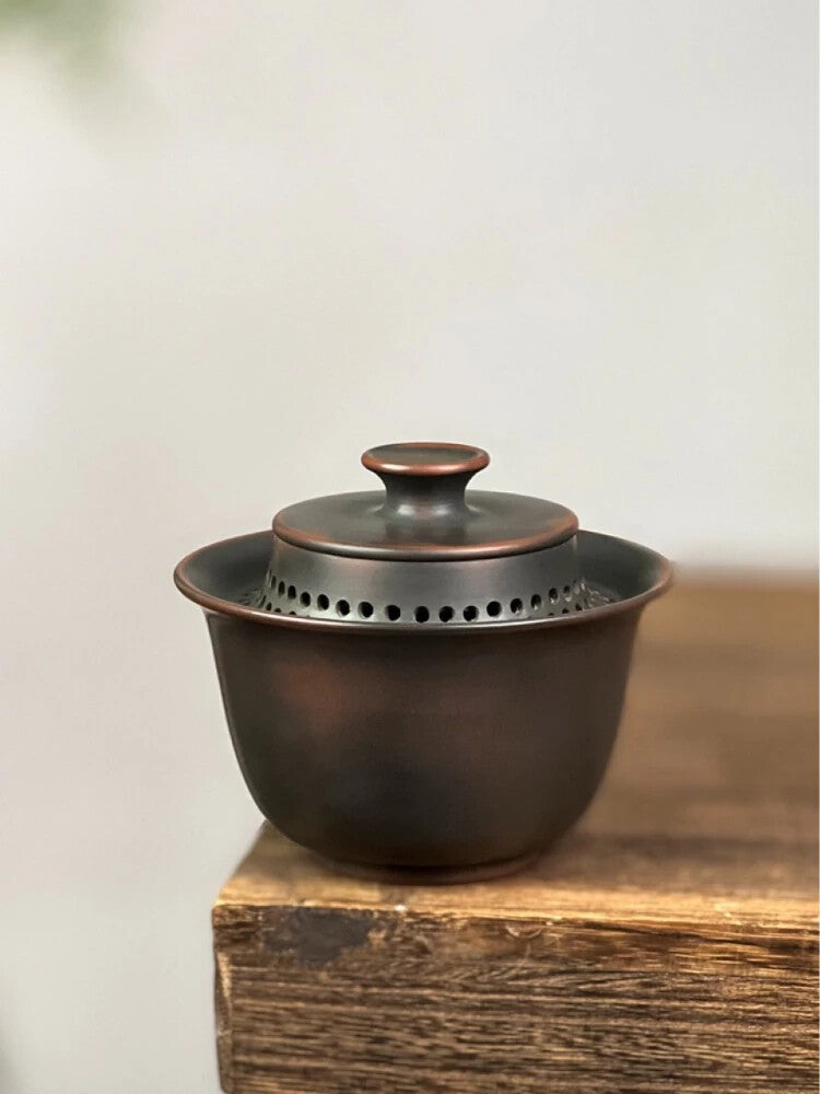 Hand Grabbing Gaiwan Tea Set Teapot Nixing Pottery Tea Pot Full Kung Fu Tea Set