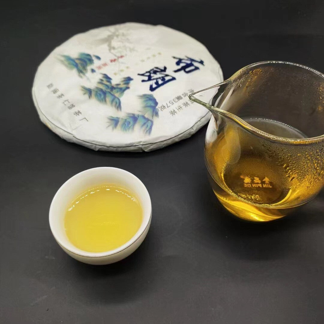 357g Yunnan 2022 Tea Brown Pu'er Early Spring Perfect Pu'er Tea Cake Tea