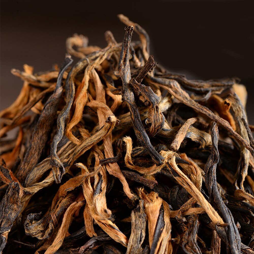 500g Chinese Tea Black Tea FengHetang Dian Hong Yunnan Dianhong Maofeng Tea