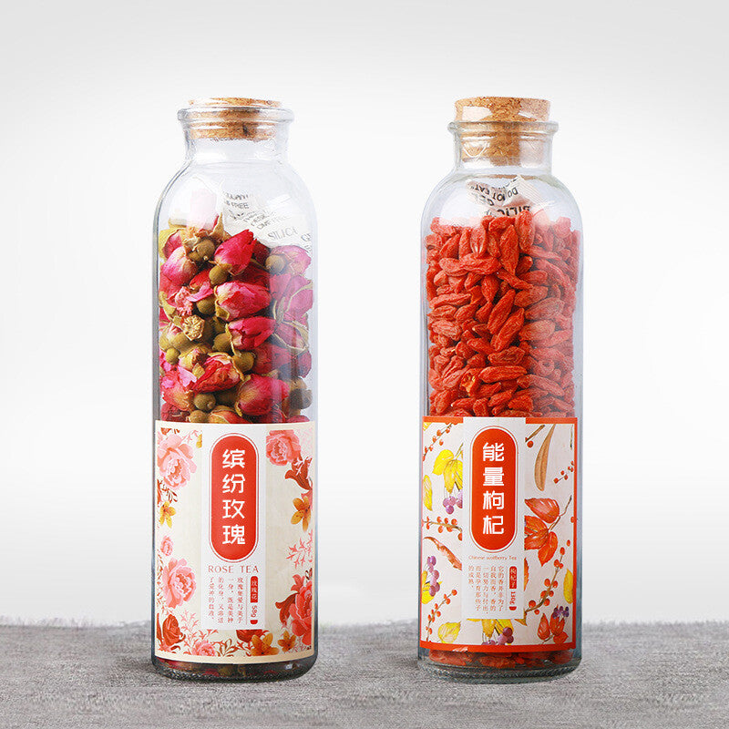 150G Rose tea, osmanthus box, flower fruit tea, gift box, flower tea