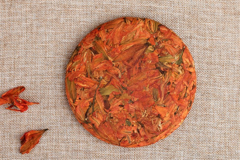 200g Cake Lungs Cough Sedative Tea Lily Scented Tea Natural Organic Herbal Tea