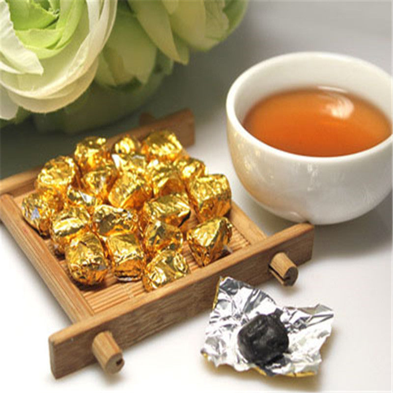 30g Genuine Yunnan Organic Puer Tea Ripe Cha Gao Cream Puerh Cooked Pu'er 30 Pcs