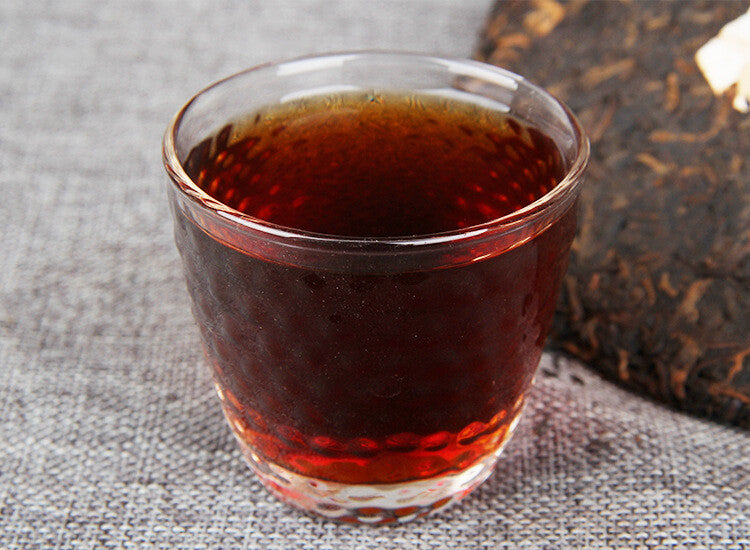 2006 Yunnan Qizi Ripe Pu'er Tea Gift Tea Collection Chinese Puerh Black Tea 400g