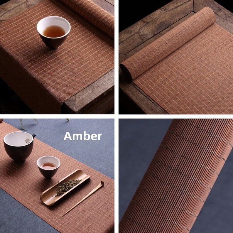 Bamboo Tea Table Mats|Table Cloth|Tea Accessories
