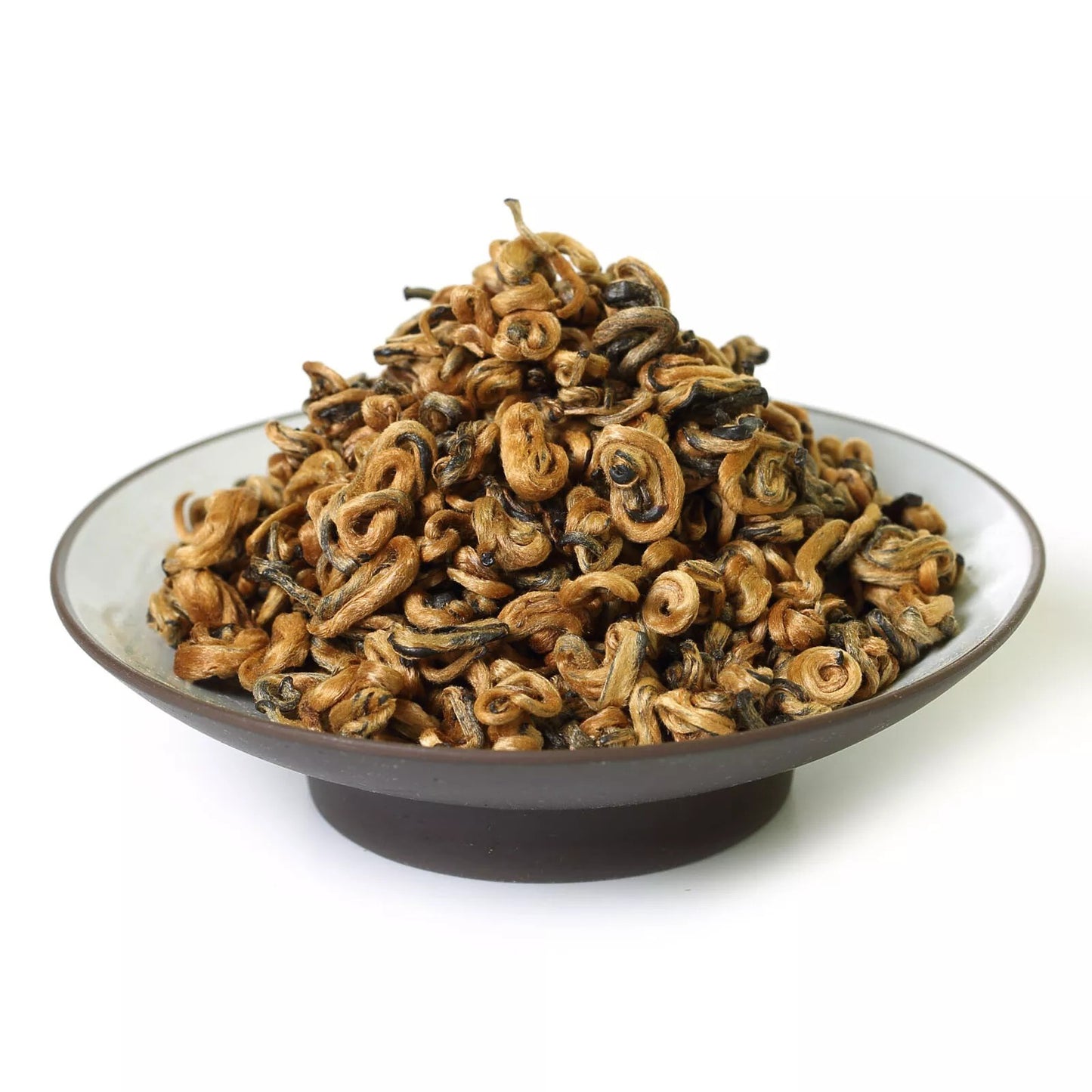 250g Nonpareil Supreme Yunnan Black Tea Fengqing Dian Hong Snail Golden Buds