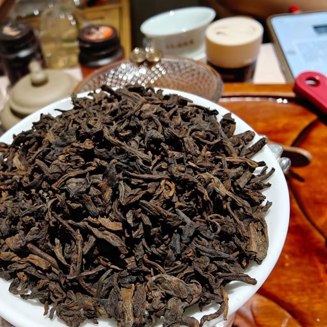 1988 Yunnan Aged Panda Pu-erh Tea Loose Leaf Old Puer Ripe Tea Puerh Tea 300g