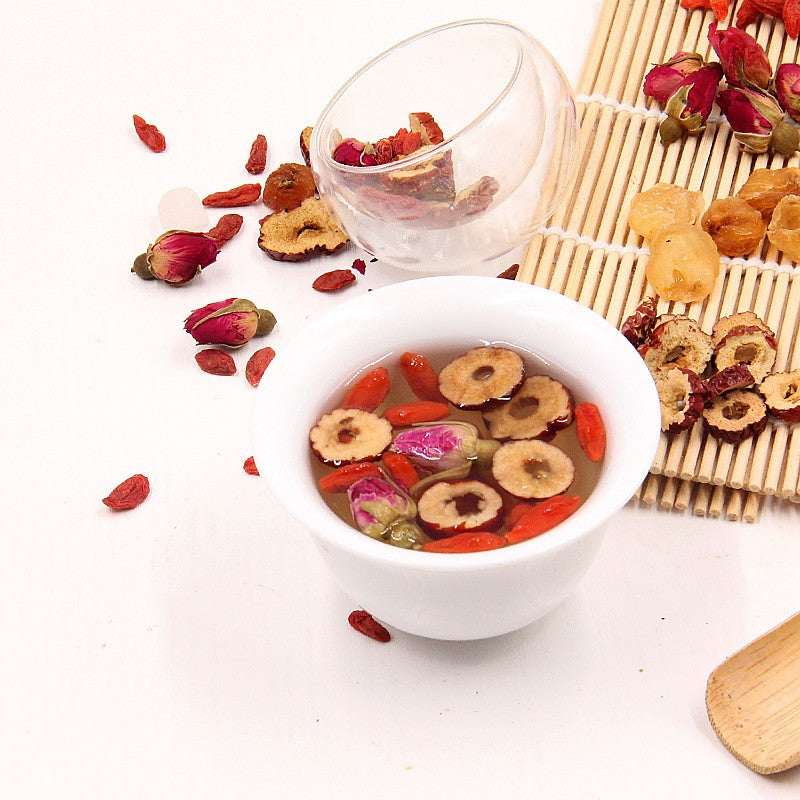 240g Longan Red Jujube Tea Wolfberry Rose Tea Health-preserving Tea Herbal Tea