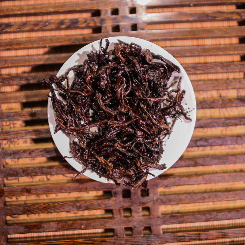 357g Puerh Ripe Tea Ancient Pure Tea Tightly Pressed Big Country Era Tea 12.59oz
