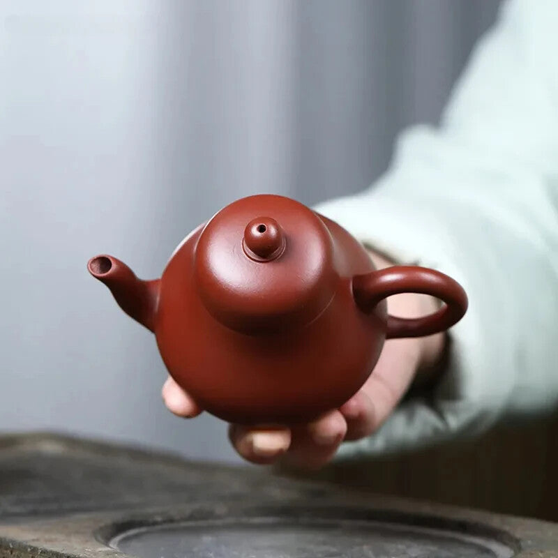 160ml Dahongpao Teapot Yixing Purple Clay Tea Infuser Chinese Tea Zisha Tea Pot