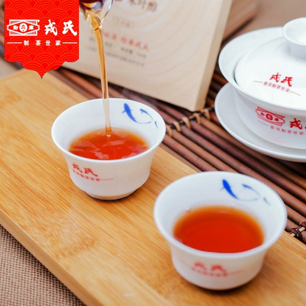 Mengku Rongshi Mu Ye Chun Aged Ripe Pu-erh Tea Brick 100g/3.52oz/3.52oz