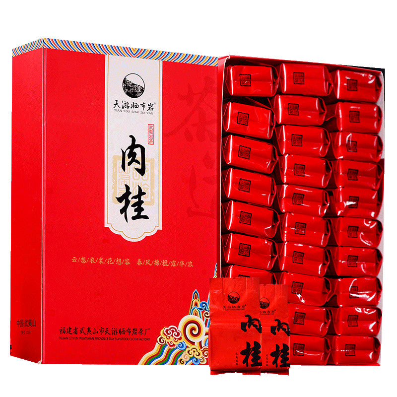 Chinese Tea Wuyi Mountain Oolong Tea Bagged Tea Rougui Tea China Top Grade 250g