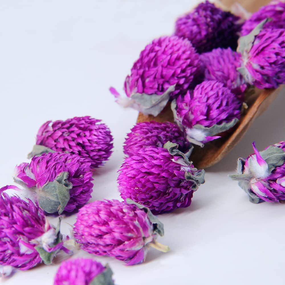 Dried Gomphrena Globosa Flower Tea Blooming Flower Tea Herbal Tea 1.75oz/50g
