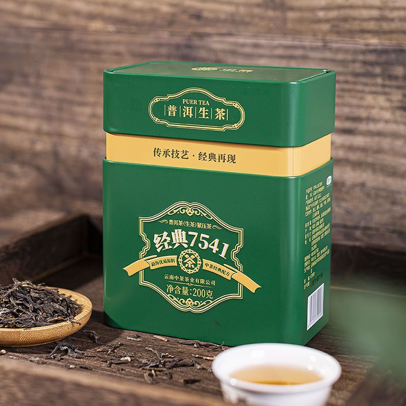 Zhongcha Tea Puerh Raw Tea Classic 7541 Loose Tea 200g