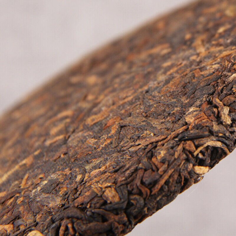 200g Yunnan Menghai Ripe Pu'er Tea Cake Classic Pu-Erh Tea Chinese Slimming Tea