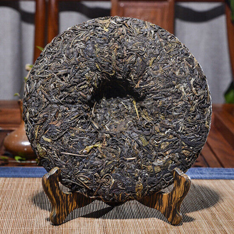 Green Tea Healthcare 357g YunnanPu-erh Tea Cake Yiwu AncientTreeChaTea-