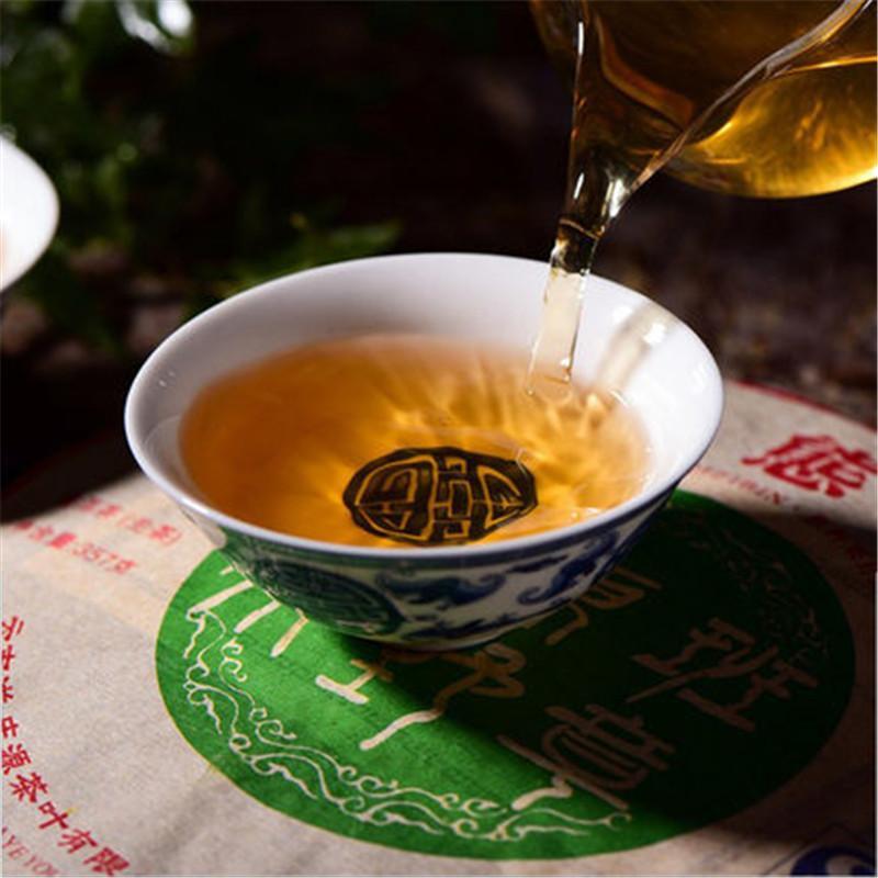Cake Ancient Pure Tea Trees cha Puerh Tea 357g Classical Wild Field Pu-erh Tea