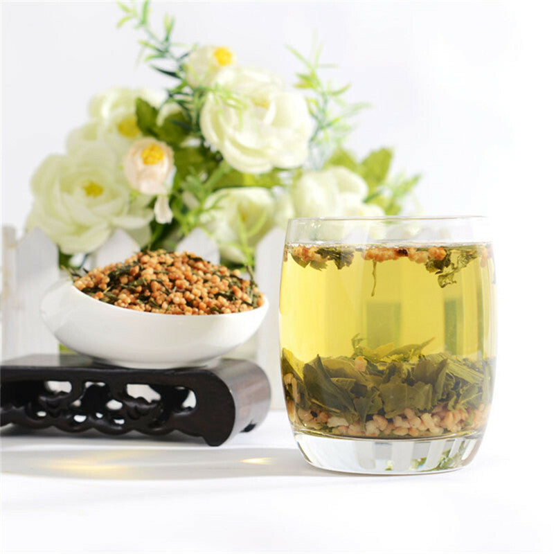 Top Brown Rice Green Tea Chinese Organic Herbal Tea Tea Healthy Drink 100g
