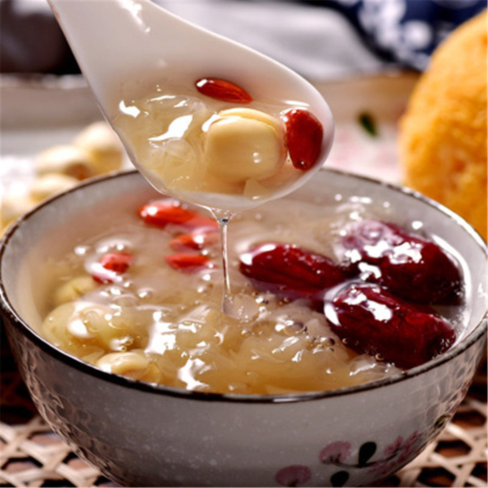 Dried Mushroom Organic Snow White Fungus Tremella Agaricus