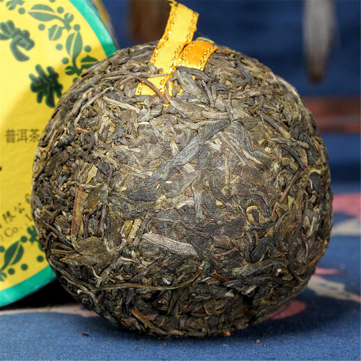 100g Cha Pu Erh Tea Herb Green Tea Xiaguan Golden Silk Tuo Cha Yunnan Puer Tea