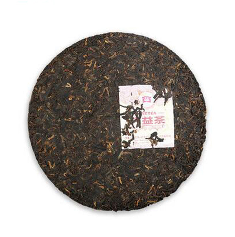 357g Ripe Puer Tea Cake Cooked NaturalPu-erh Tea Green Food Yunnan Dayi Tea 7692