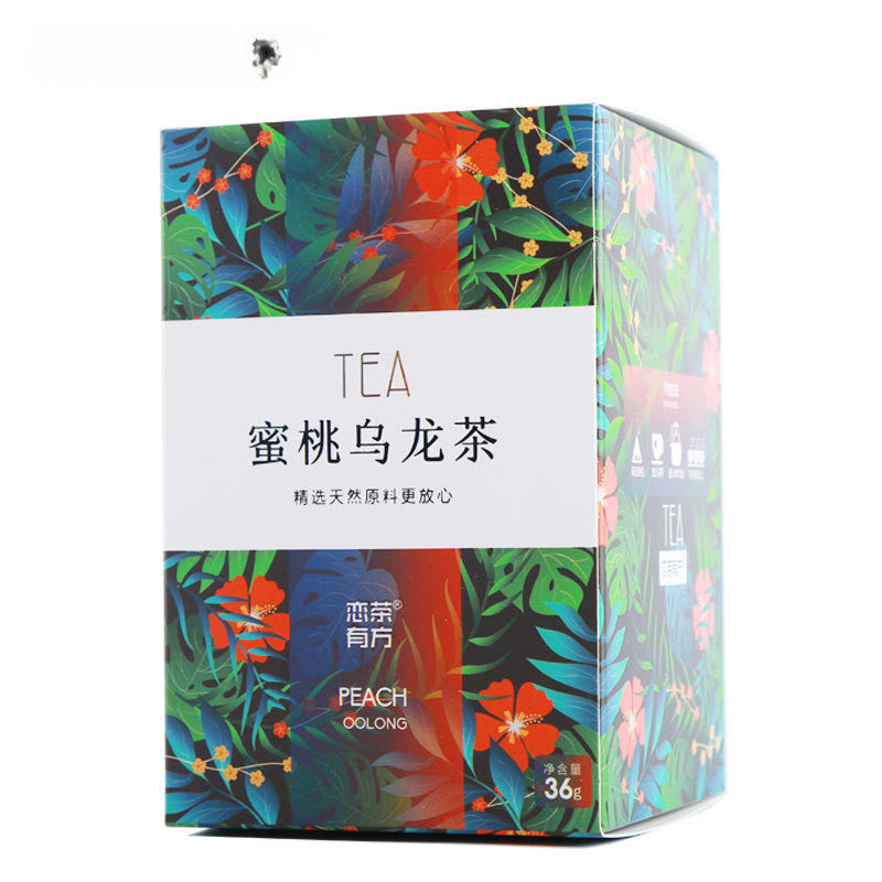 Flower Fruit Tea Triangle Bag Cold Soaked Tea White Peach Oolong Honey Peach